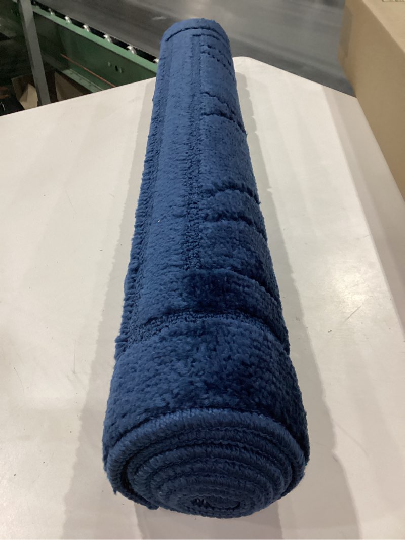Condition photo showing New/Like New for DEXI Front Door Mat for Home Entrance, 32x48 Non-Slip Absorbent Floor Mats Low-Profile Washable Doormat for Entryway, Garage, Patio, Navy