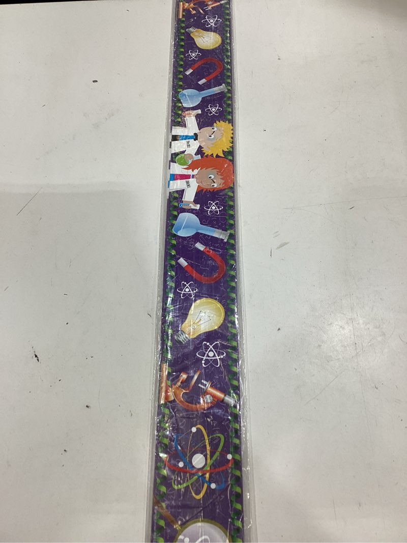 Condition photo showing Good Condition for barker creek double-sided border, science and scientific method, for bulletin boards, reception areas, halls, break rooms, office, school, home learning decor, 3” x 35’ (983)