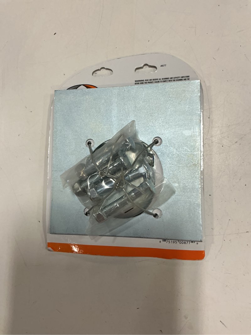 Condition photo showing Good Condition for cargosmart 4.5 inch silver d-ring ring