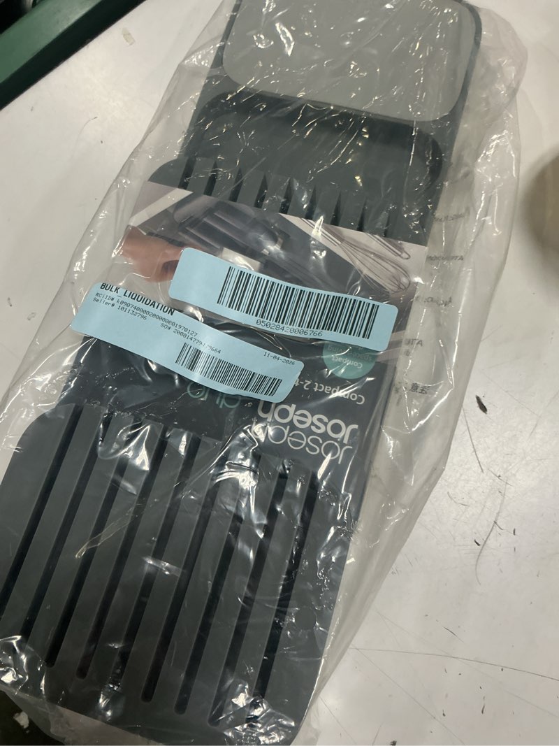 Condition photo showing Good Condition for joseph joseph duo in-drawer knife tray grey, grey