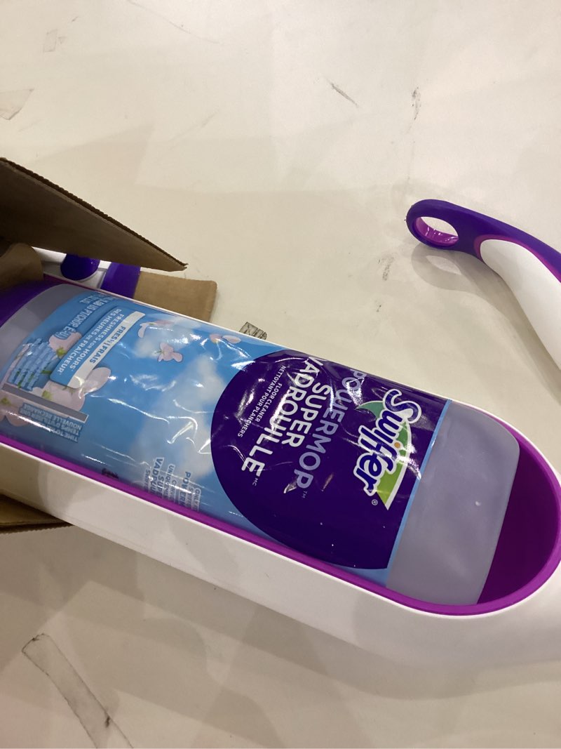 Condition photo showing As Is for Swffer mop