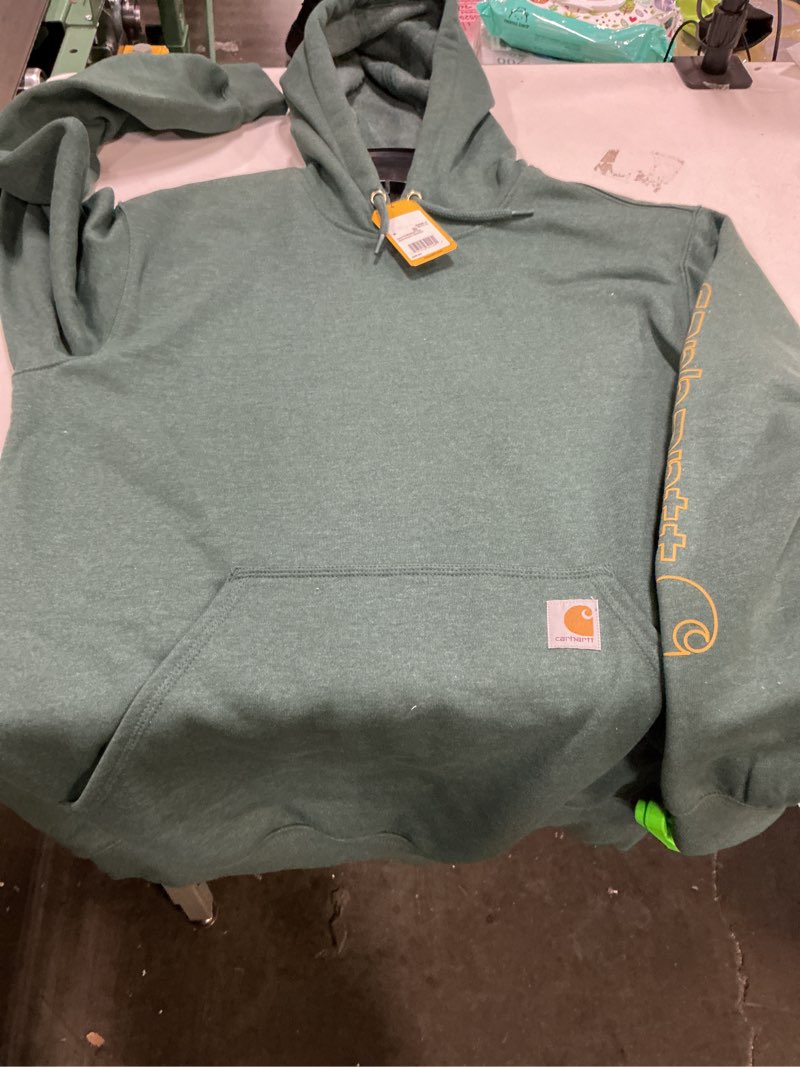 Condition photo showing Good Condition for ICONIC K288 LOGO SWEATSHIRT Green Sizes M
