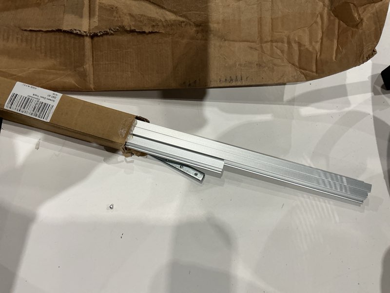 Condition photo showing As Is for anodized aluminium sliding screen door track,sliding door bottom track replacement,patio screen door repair guide (75 inch)