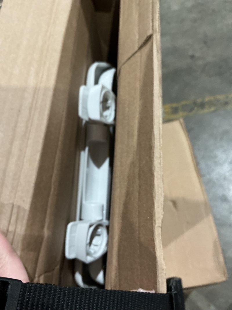 Condition photo showing As Is for bemis 730slec slow close toilet seat, easy clean hinges and durable plastic seat, made in usa, round, white