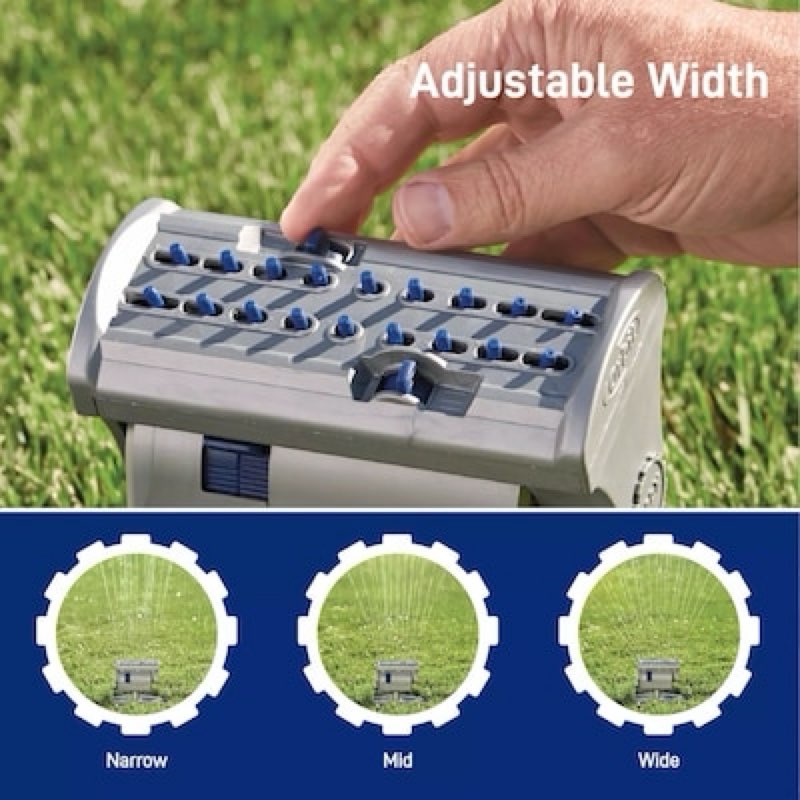 orbit max 3900-sq ft oscillating sled lawn sprinkler