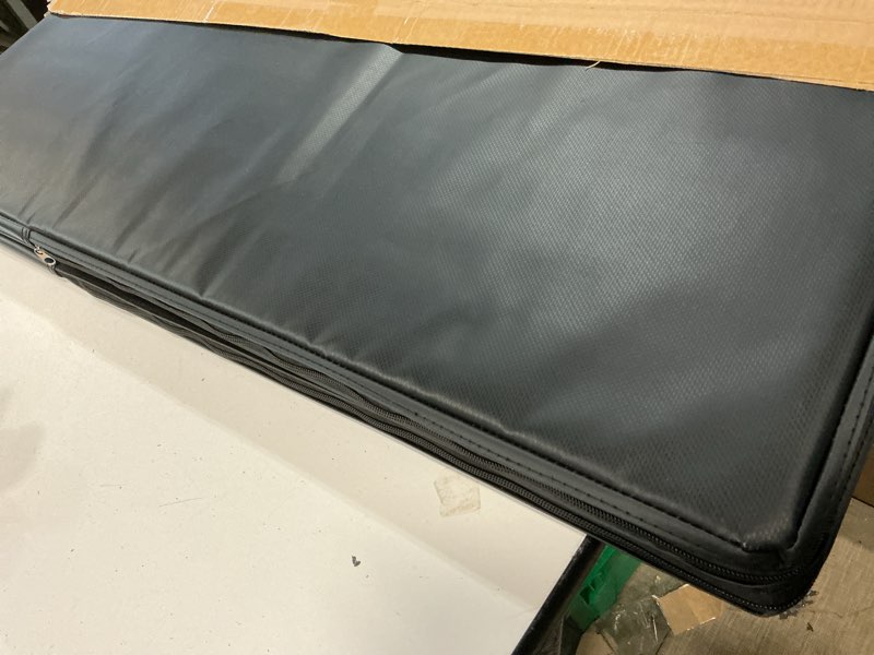 Condition photo showing Good Condition for 72" & 60" basketball pole pad 4.33" reinforced straps flame-retardant & waterproof basketball pole padding outdoor, gyms, garages, pole wrap for basement pole cover fits 4" & 4.5" poles