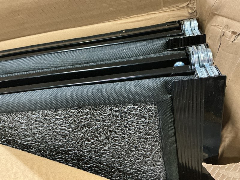 Condition photo showing Good Condition for Dog Ramp for Car 71'' X-Long & 17.2" Wide Folding Dog Ramps for Large Dogs with Non-Slip Rug Surface Portable Dog Car Ramp for SUV Car & Truck, Outdoor Dog Ramp Up to 250 LBS