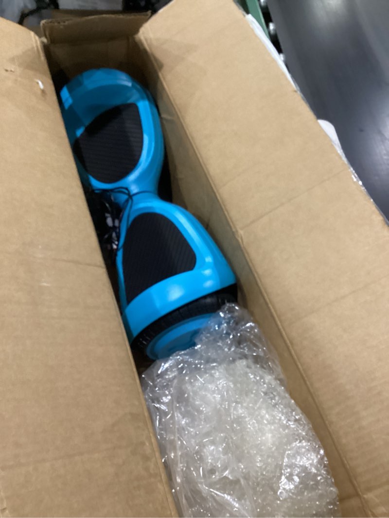 Condition photo showing As Is for Hover-1 My First Self Balancing Scooter for Kids with 5 mph Max Speed, Dual 150W Motors, 6.3” Tires, 3 Miles Max Range, and LED Headlights