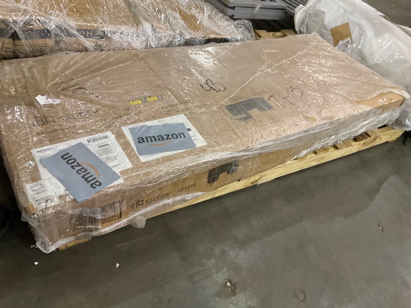 Condition photo showing As Is for Sauder executive desk