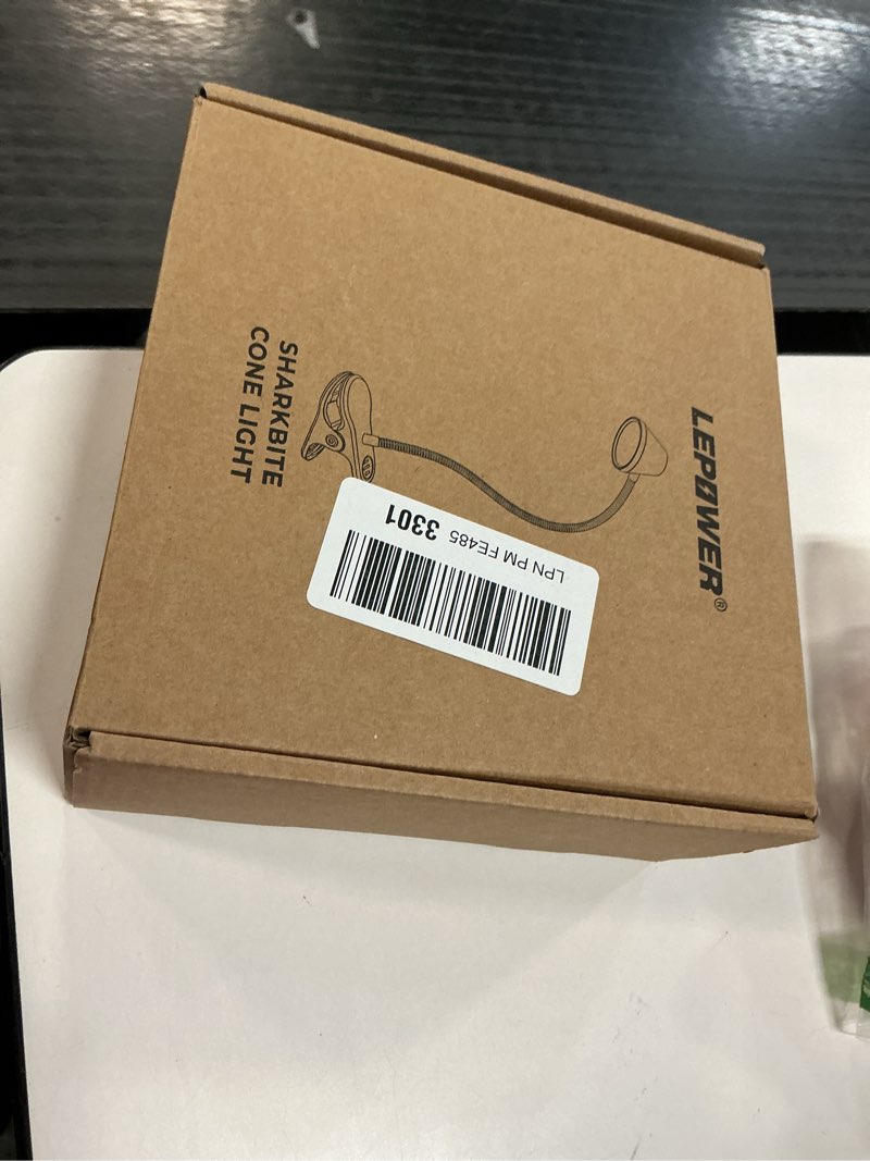 Condition photo showing New/Like New for LEPOWER Clip on Light, Dimmable Book Light for Reading in Bed, 300LM Clip on Lamp, 5 Color Temperatures Clamp Light, Night Light Mode, Timer Setting, 2%-100% Brightness, for Bed, Headboard, Black