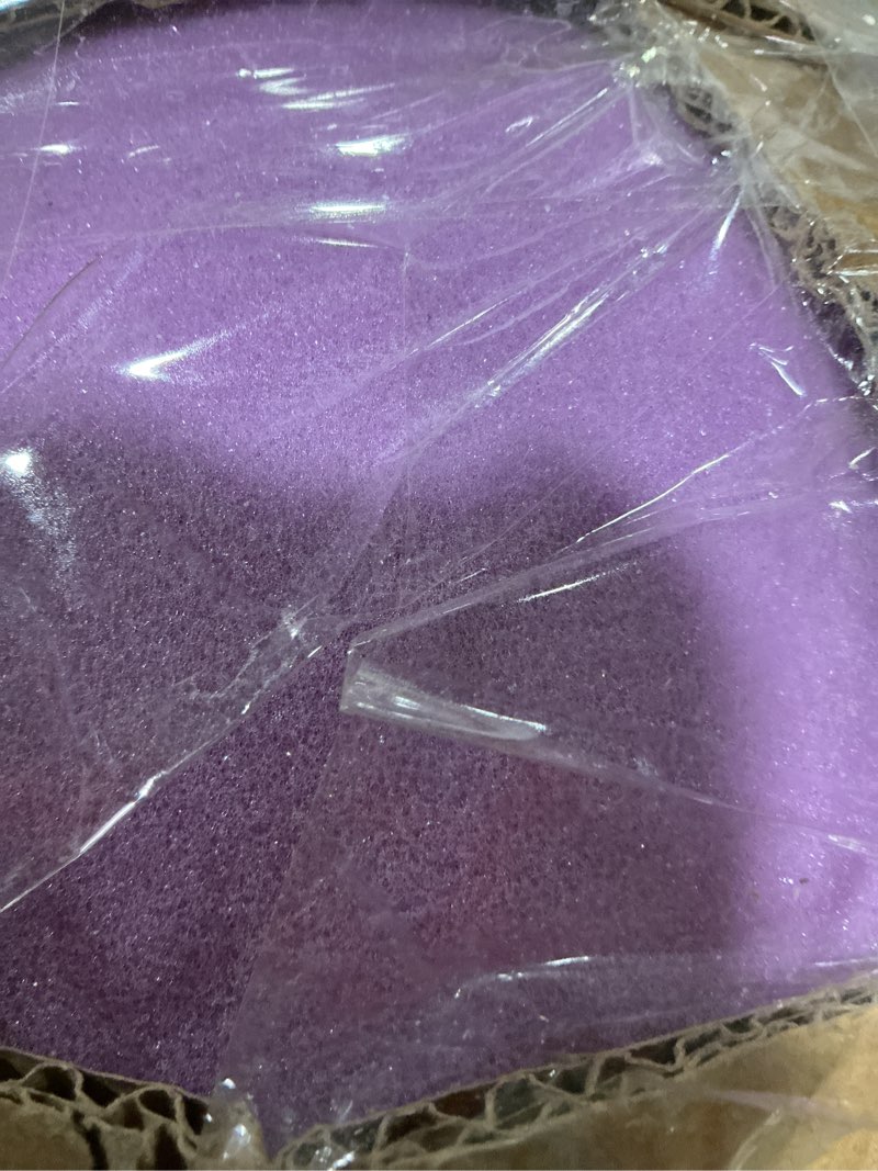 Condition photo showing Good Condition for MUXHOMO 2 Inch 7-Zone Twin Mattress Topper, Egg Crate Foam Mattress Topper Twin Size for Back Pain, Lavender Cooling Gel Infused Bed Pad, CertiPUR-US and Oeko-TEX Certification (38"×75") Twin 2 Inch