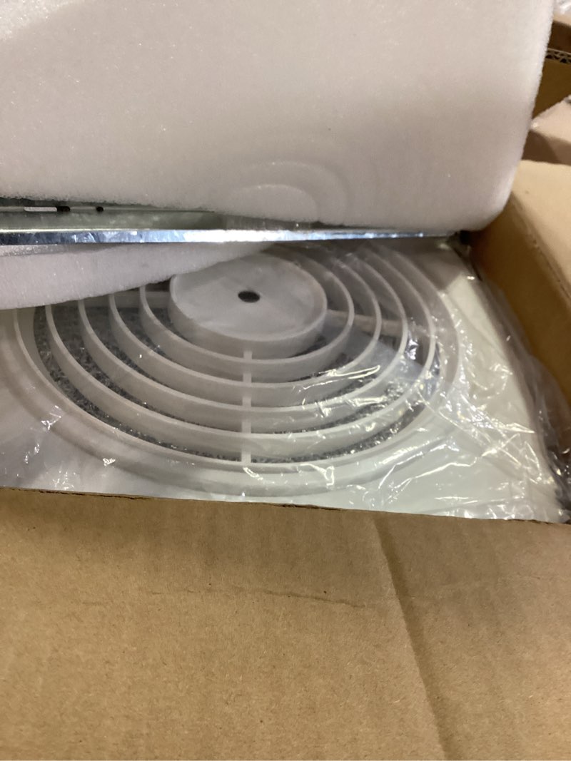 Condition photo showing New/Like New for 505 Bathroom Exhaust Fan, 8 Inch Fan with 200 CFM, White Vertical Discharge Ceiling Ventilation Fan, Bathroom Vent and Kitchen Exhaust Fan, Attic and Garage Ceiling Fan, Household Ventilation Fans