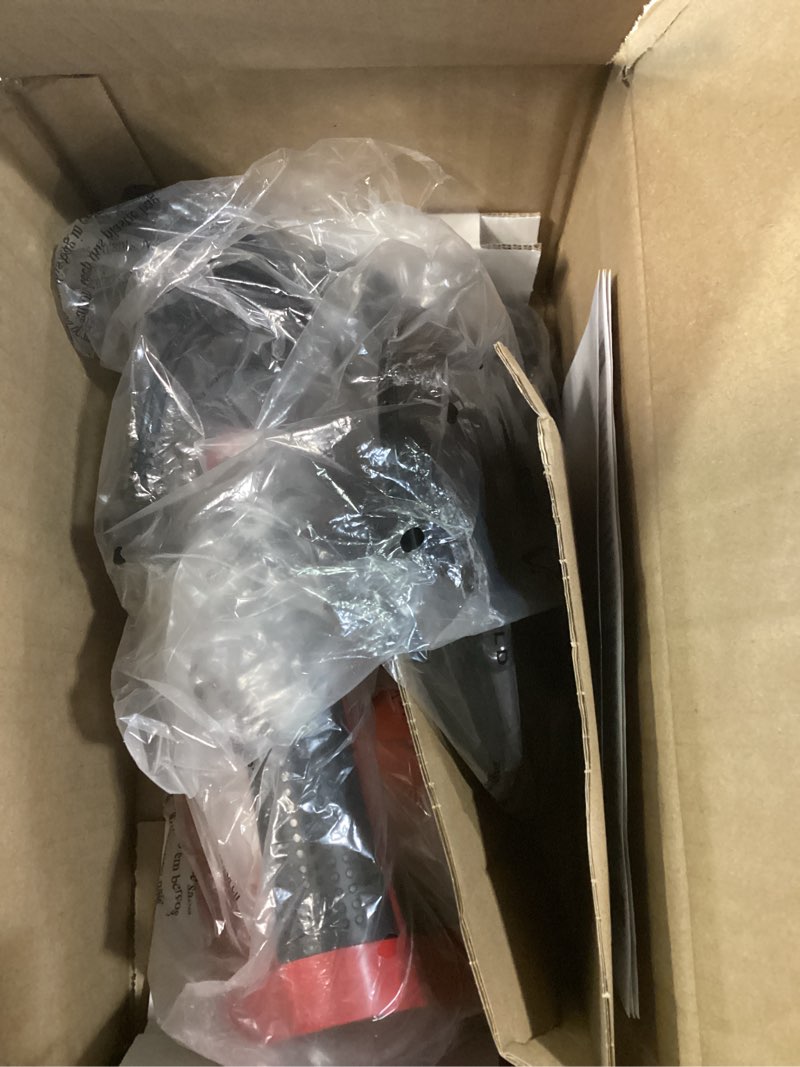 Condition photo showing As Is for 1500w cordless iron for clothes, wireless steam iron with rapid heating & auto shut off, for effective wrinkle removal red