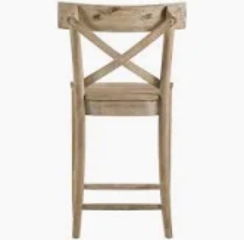 Eugley Stool Picket House Furnishings Keaton Counter Height Stool in Natural 