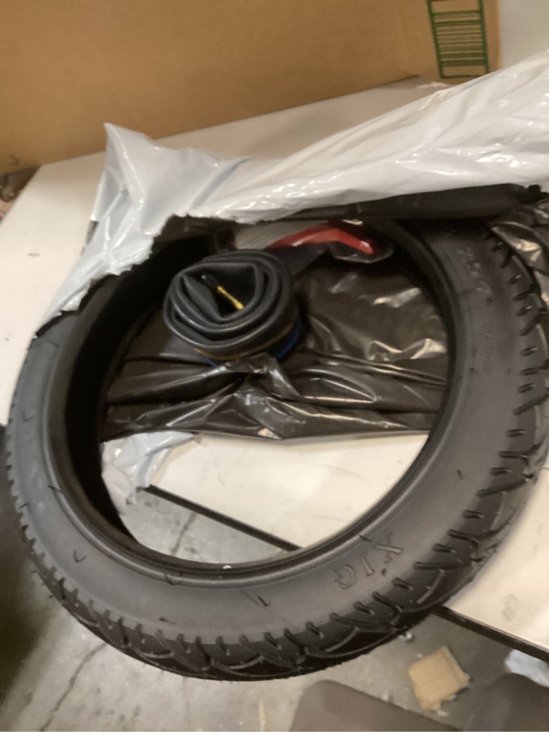 Condition photo showing As Is for 14x2.125 54-254 E-Bike Tire and Tube Set, 14 Inch Electric Scooter Tire Tube with Angled Valve Stem Replacement Electric Scooters,Bikes and Kids Bikes - 1 Pack