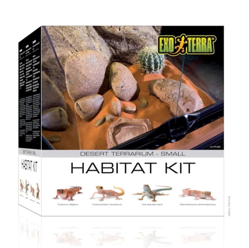 Exo Terra Small 7.5-Gallon Desert Reptile Habitat Kit