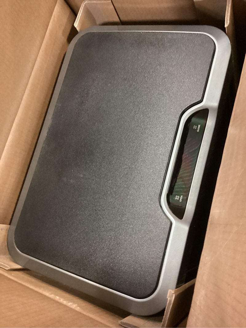 Condition photo showing Good Condition for EKO Mirage-T 50 Liter / 13.2 Gallon Touchless Rectangular Motion Sensor Trash Can, Brushed Stainless Steel Finish