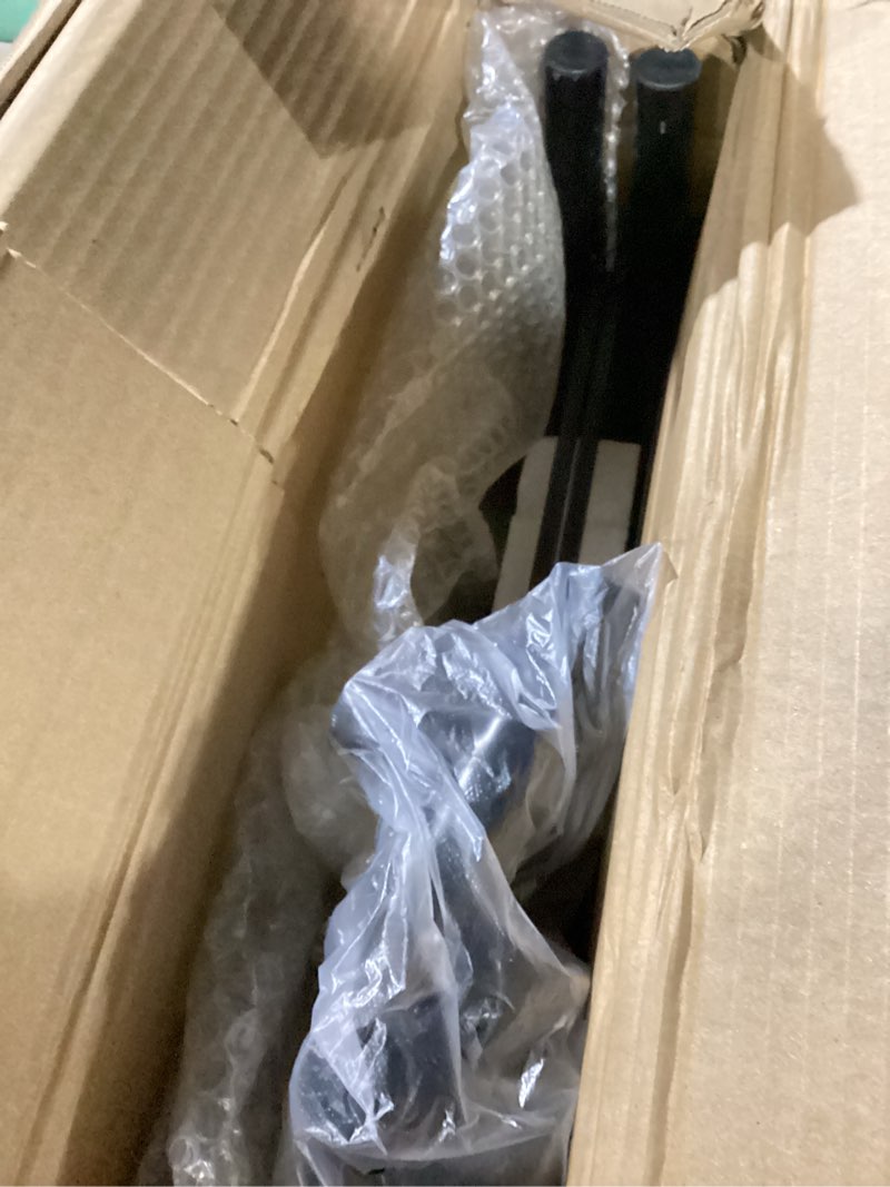 Condition photo showing Good Condition for Foldable Clothes Hanger with Cover Portable Wardrobe, Metal Standing Armoire Wardrobe Clothes Rack with Gray Fabric Cover,One-Piece Folding Base,25MM Steel Tube for Bedroom 39.4 x 17.7 x 66.9 inches