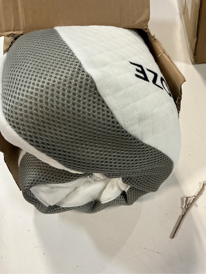 Condition photo showing As Is for best firm memory foam pillow, 28 x 15 x 4.5 inch, certipur-us certified, breathable, washable pillowcase, 3-year warranty