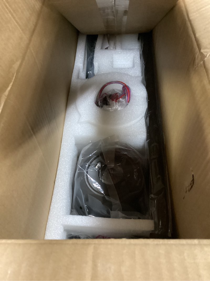 Condition photo showing Good Condition for Black Ceiling Fan No Light, 52 in OutdoorCeiling Fans with Remote Control without Light, 3 Blades, 6 Speed Reversible DC Motor Modern for Patios, Kitchen, Bedroom, Porch (Black) Black 52 in