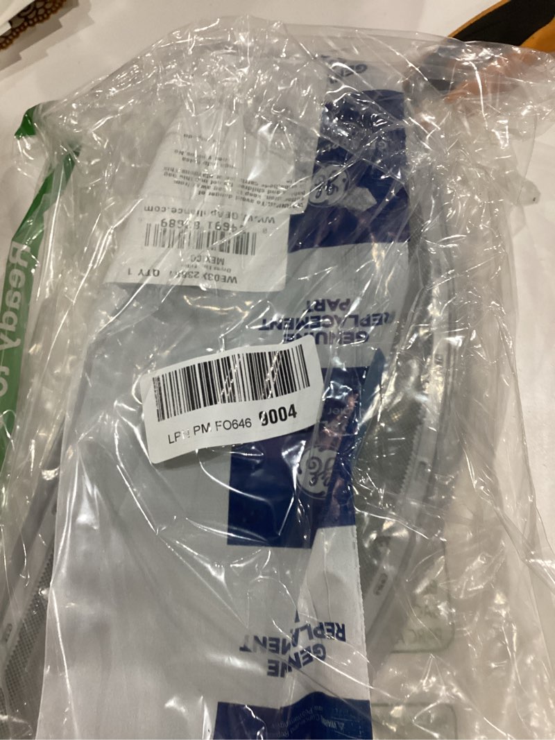 Condition photo showing As Is for GE Appliances Dryer Lint Filter Screen, Genuine Original Equipment Manufacturer (OEM) Part, WE03X23881