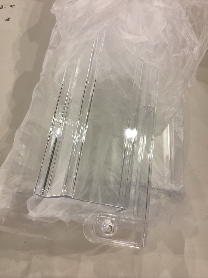 TAIKULA Mahjong Racks with Pushers, Clear Acrylic American Majiang Tile Racks, Enhanced Mah Jongg Ti