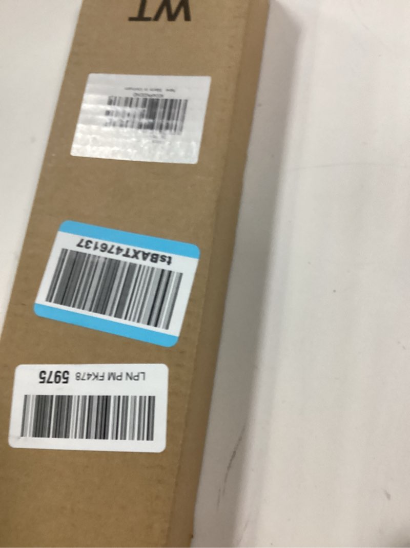 Condition photo showing New/Like New for LazBlinds Cordless White 1" Room Darkening Vinyl Mini Blinds, 36" W X 36" H Horizontal Window Blinds for Home, Cordless Shades for Indoor Windows White 36"W X 36"H