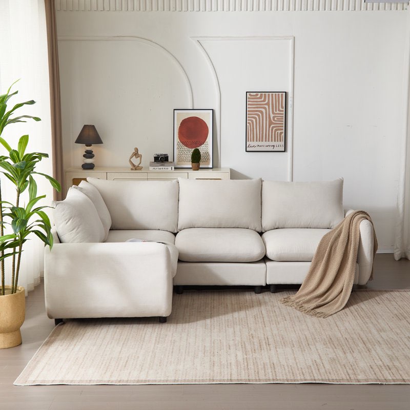 RYDER MODULAR SECTIONAL SOFA CORNER CHAIR MODULE (INCOMPLETE)