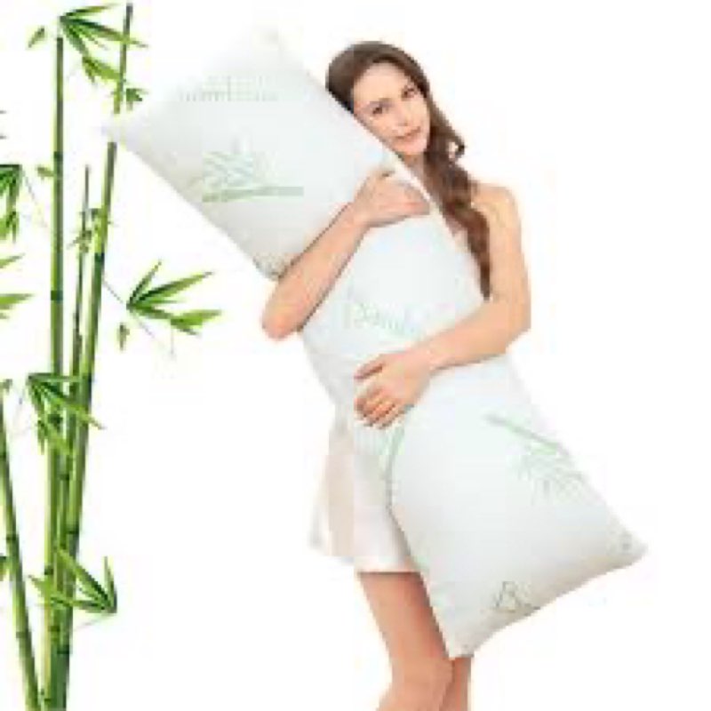 primesoft body pillow for adults, memory foam long pillow for side sleeper, fluffy and firm full bod
