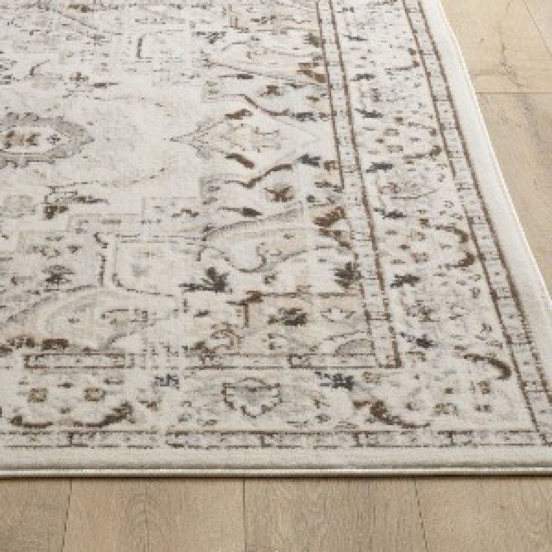 Losh Performance Brown/Beige/Cream Area Rug