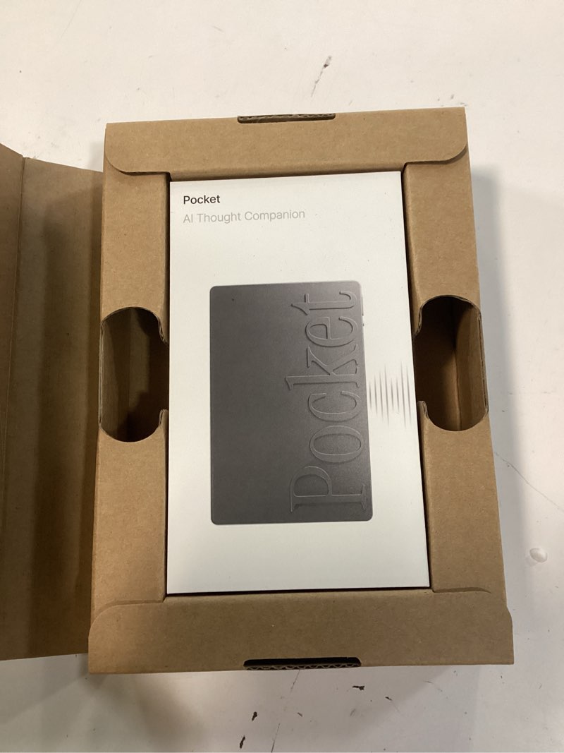 Condition photo showing Good Condition for pocket ai voice recorder & smart assistant – auto transcription, summaries & action items – ai note taker for meetings, calls & productivity - space grey