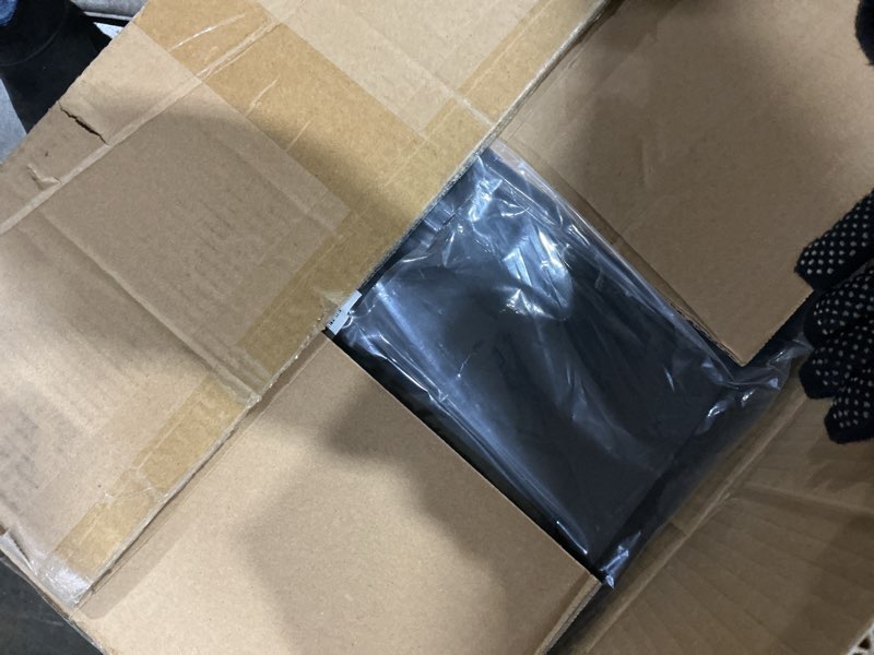 Condition photo showing Good Condition for Outpain 12 Pack Spandex Black Round Tablecloths for 60 Inch/5FT Tables - Stretchy Table Cloth with Skirt, Wrinkle-Free Fitted Cloth for Wedding Vendor, Banquet & Graduation Decor (120" Round) Black 60inch(12Pack)