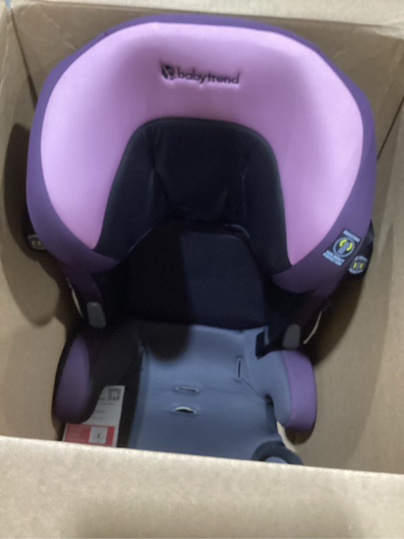 Condition photo showing As Is for evenflo maestro sport booster car seat (whitney purple)