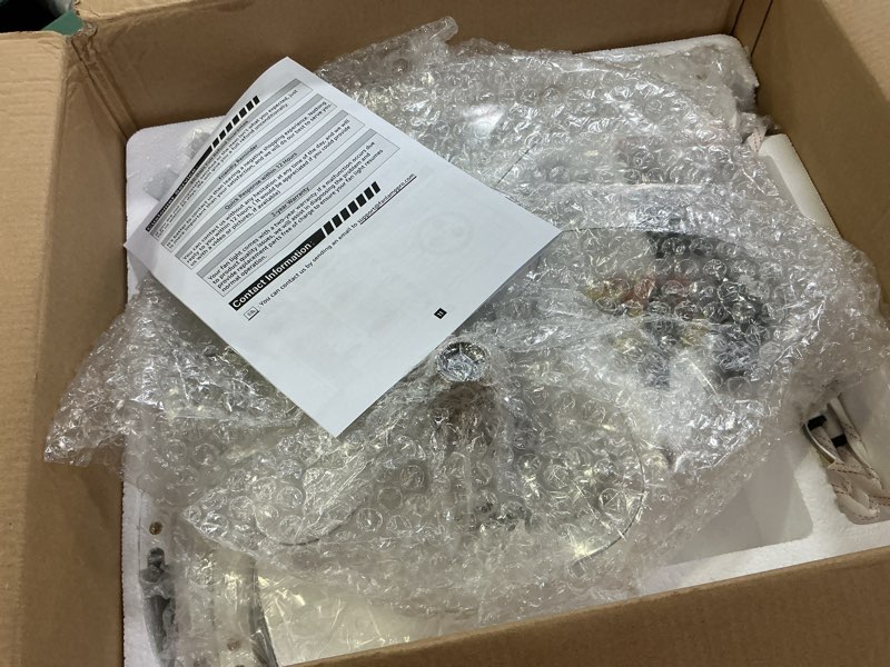 Condition photo showing Good Condition for lediary 20" modern ceiling fans with lights and remote, dimmable low profile ceiling fan, flush mount ceiling fan, stepless color temperature change and 6 speeds - white 20 inch white 1