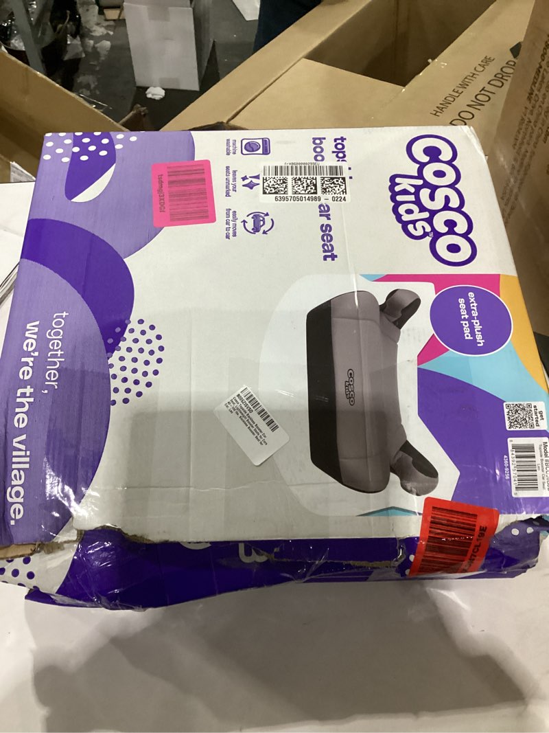 Condition photo showing New/Like New for Cosco Topside Backless Booster Car Seat, Lightweight Booster Seats for Cars 40-100 lbs, Backless Booster Seat for Car, Leo