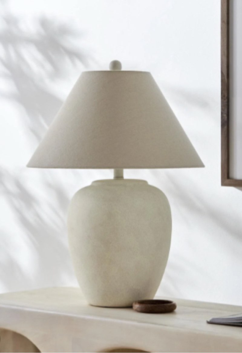(Incomplete, missing the base) Mandilyn Ceramic Table Lamp