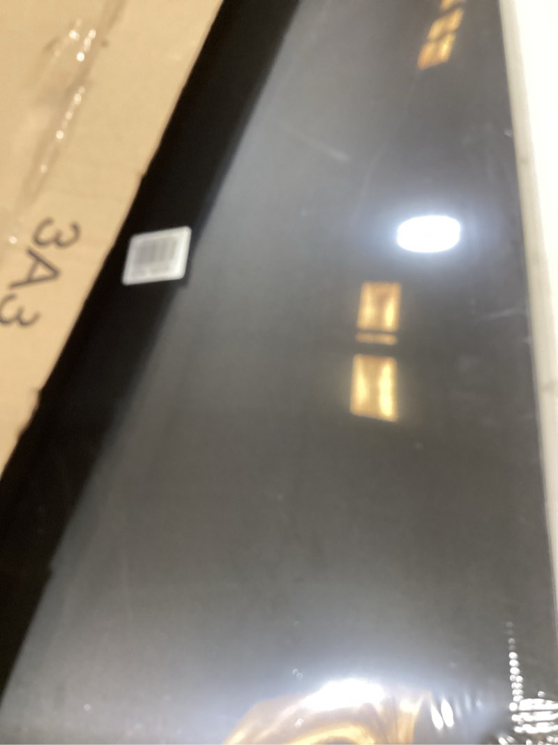 Condition photo showing New/Like New for jjring 18x24 art portfolio folder with plastic sleeves, 24-pocket portfolio binder displaying 48 pages, presentation book with black inner paper for artwork storage, black 18*24
