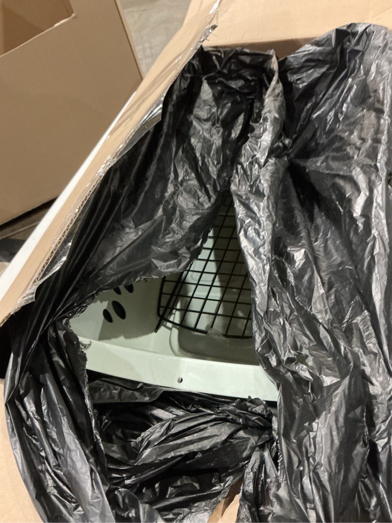 Condition photo showing Good Condition for similar to amazon basics 2-door top-load hard-sided dogs, cats pet travel carrier, gray & blue, 22.8\"l x 15.0\"w x 13.0\"h gray & blue 22.8\"l x 15.0\"w x 13.0\"h