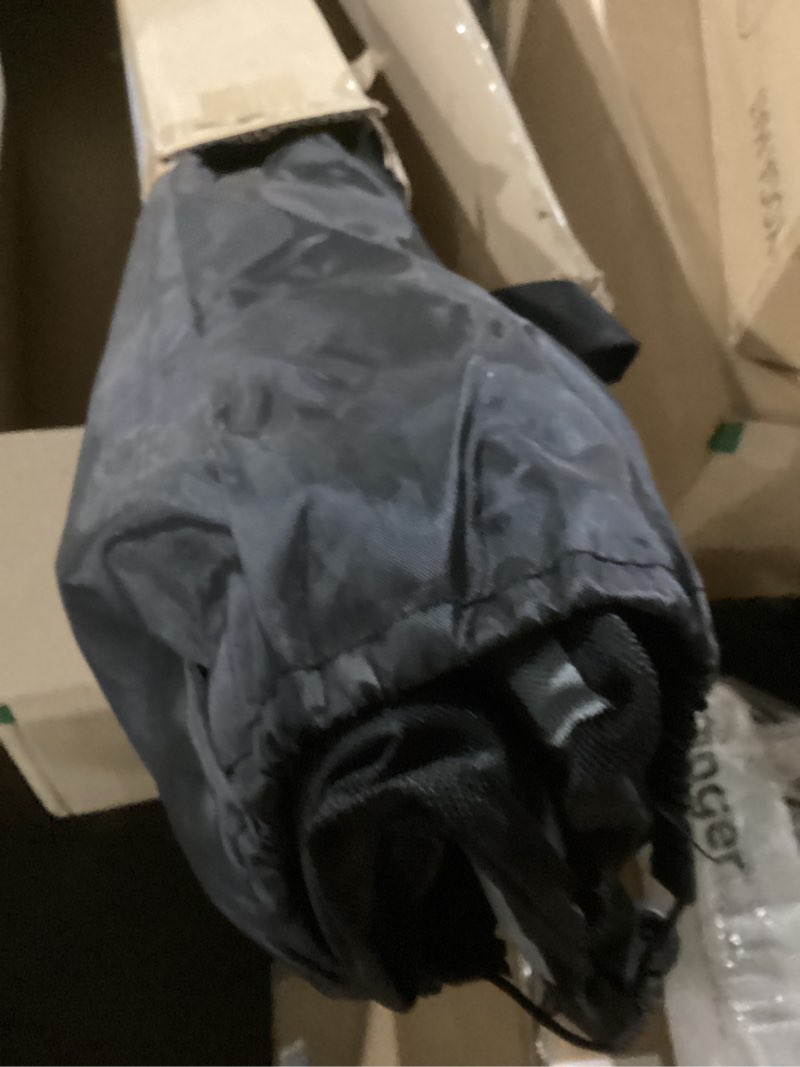 Condition photo showing Good Condition for redcamp 2 pack tripod camping chairs folding lightweight, portable 3 legged tripod stool seat with backrest, small golf chair compact for adults fishing hunting, black