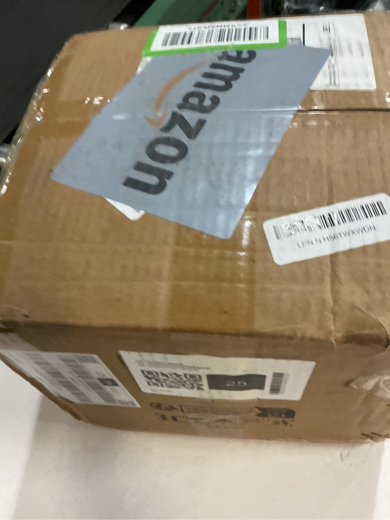 Condition photo showing New/Like New for VEVOR Clear PVC Strip Curtain, 50 ft Length x 8 in Width, Ribbed Plastic Door Strip Bulk Roll, Walk in Freezer Cooler Curtain Strips for Doorways of Supermarket, Garage, Warehouse, Pet Animal House 50' L x 8" W