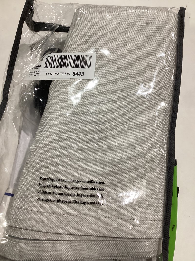 Condition photo showing Good Condition for inovaday 100% blackout curtains for bedroom, black out curtains 84 inch long, clip rings linen blackout drapes, thermal insulated room darkening for living room, 2 panels - beige,w50xl84 beige 50"w x 84"l (pack of 2)