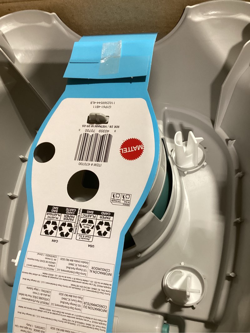 Condition photo showing Good Condition for Fisher-Price™ 3-in-1 Toddler Toilet Training Potty Chair and Step Stool, with Removable Toilet Ring
