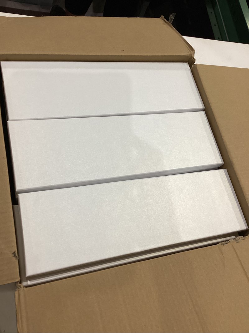 Condition photo showing Good Condition for Shinylin 24 Pcs Gift Wrap Tie Boxes Valentines Men Women Sock Scarves Gifts Boxes with Lids 14 x 4.3 x 0.75'' Bulk Cardboard Paper Gift Box for Valentines Birthday Wedding Engagement (White) White 24