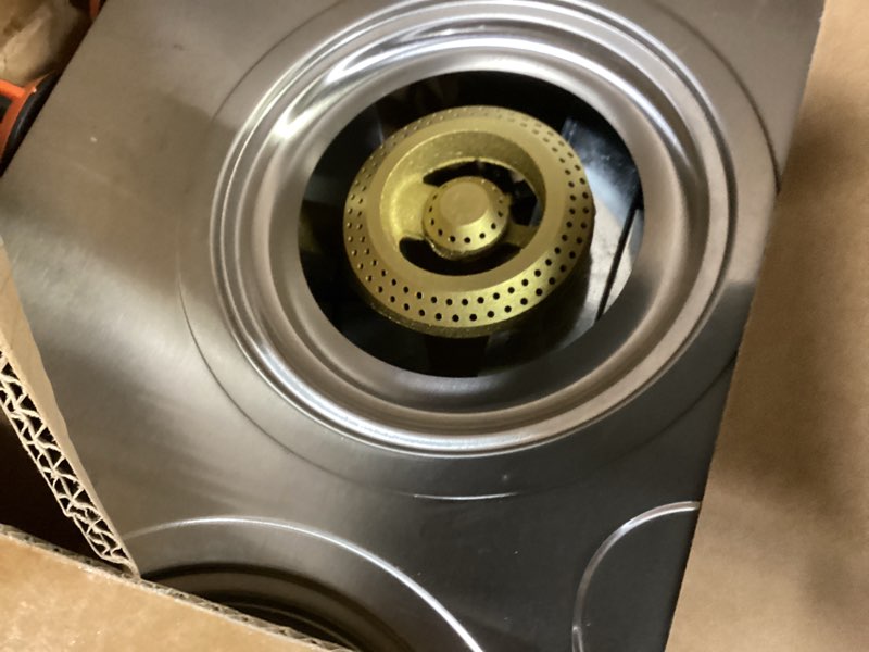 Condition photo showing Good Condition for Horynar Propane Stove 4 Burner,Gas Stove Auto Ignition, 41,000 BTU Propane Burner Thickened Stainles
