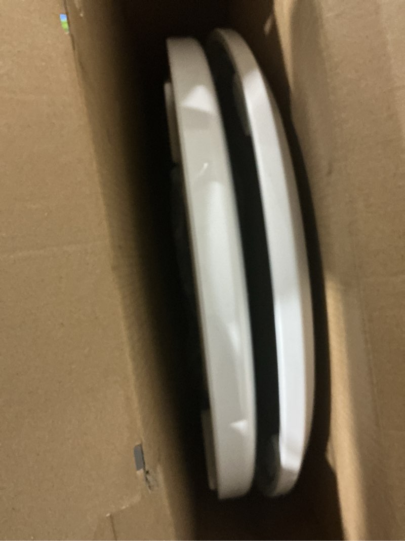 Condition photo showing Good Condition for brondell ecoseat plastic white round soft close bidet toilet seat