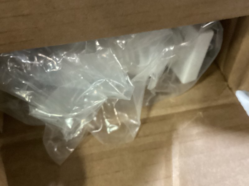 Condition photo showing New/Like New for LazBlinds Cordless Cellular Shades, No Tools No Drill Blackout Honeycomb Shades Pleated Blinds for Windows, 47'' W x 48'' H, Silver White Blackout-silver White 47'' W x 48'' H