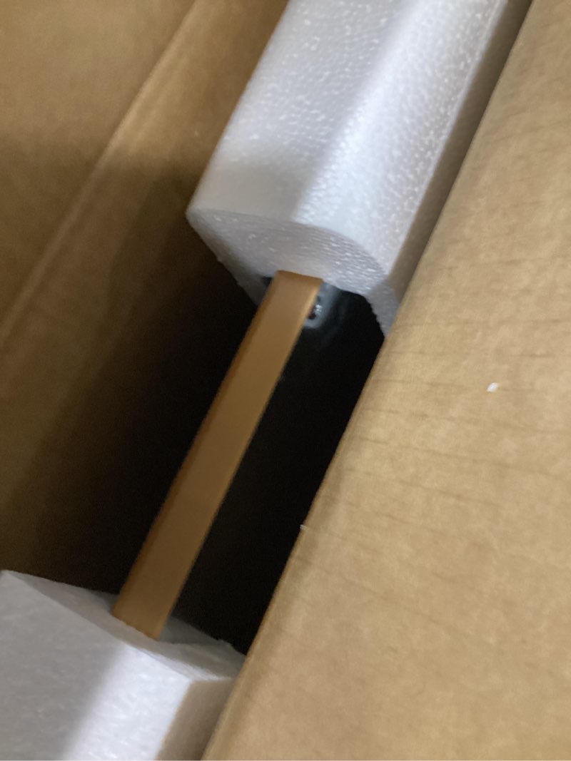 Condition photo showing Good Condition for electric warming tray?extra long 40”x12”??food warmer with thermostat and full surface heating?food warming mat with 2 temperature modes for parties buffet?gatherings?gold edge black extra long 40"x12"