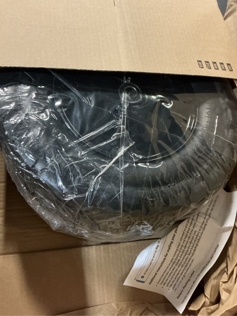 Condition photo showing New/Like New for upgraded 16" flat free wheelbarrow wheels and tires, 4.80/4.00-8 solid tires with 5/8" & 3/4" bearings,14"-16" universal fit wheelbarrow wheels for wheelbarrows/garden trailer 2 black+black