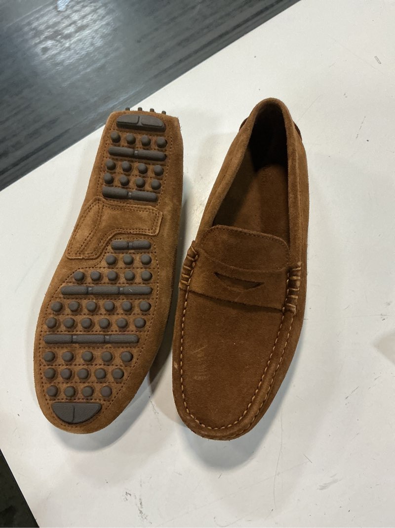 Condition photo showing As Is for quince leather upper men’s 9.5m  