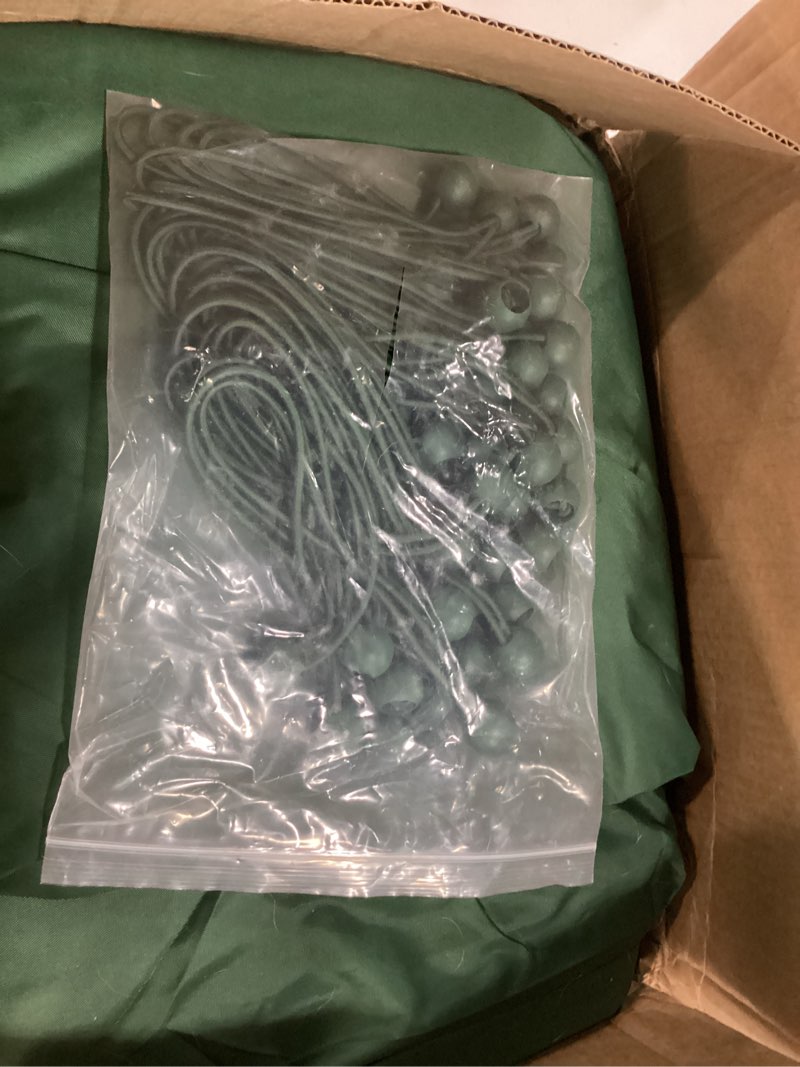 Carport Canopy 10 FTx20 FT Heavy Duty Replacement Cover, 800D Oxford Garage Shelter Cover Waterproof